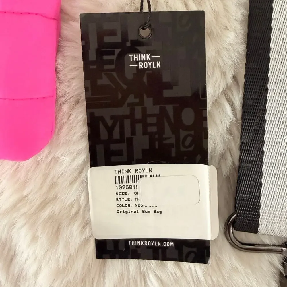 Think‎ Royln NEW Bum Bag The Original Neon Pink